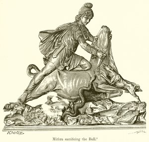 Mithra Sacrificing the Bull by English School