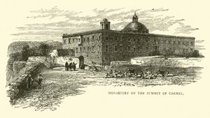 Monastery on the Summit of Carmel by English School