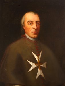 Monsignor Vincenzo Labini, Bishop of Malta, 1798 by English School