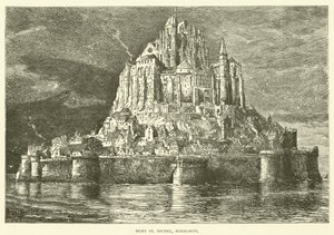 Mont St Michel, Normandy by English School