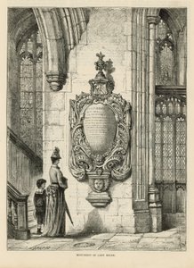 Monument of Lady Berry by English School