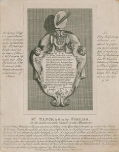 Monument to Samuel Cowper by English School