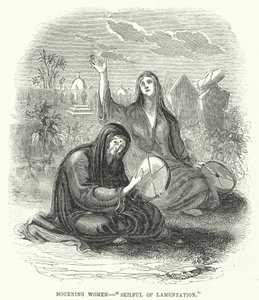 Mourning Women, Skilful of Lamentation by English School