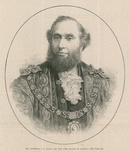 Mr Alderman J W Ellis, the new Lord Mayor of London by English School