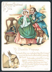 Mr Bumble and Mrs Corney by English School