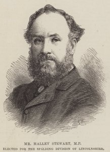 Mr Halley Stewart, MP, elected for the Spalding Division of Lincolnshire by English School