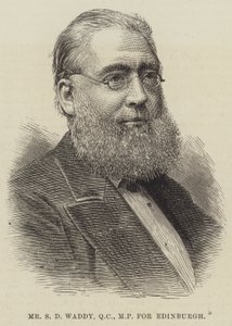 Mr S D Waddy, QC, MP for Edinburgh by English School