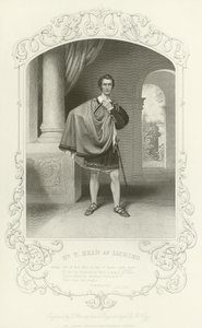 Iachimo, Cymbeline, Act I, Scene VII by English School