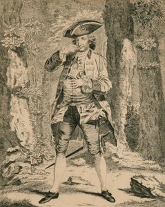 Mr Woodward in the character of Mercutio in Romeo and Juliet by English School