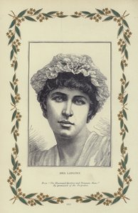 Mrs Langtry by English School