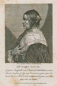 Mrs Mary Davis of Great Saughall near Chester, 1668 by English School