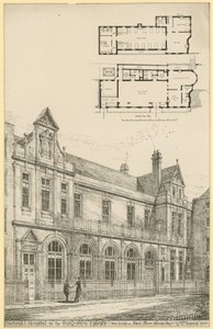 National Hospital for the Paralysed and Epileptic: New Wing in Powis Place, Bloomsbury by English School