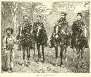 Natives of Honolulu by English School