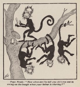 Naughty Monkeys by English School