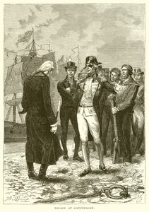 Nelson at Copenhagen by English School