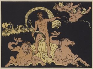 Neptune stilling the waves by English School