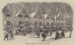 New Ice Houses in the Bois de Boulogne by English School