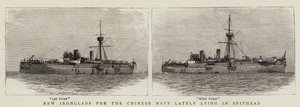 New Ironclads for the Chinese Navy lately lying in Spithead by English School