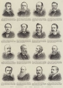 New Members of the House of Commons by English School
