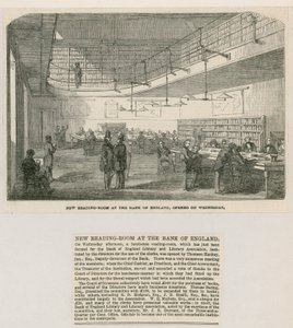 New Reading Room at the Bank of England by English School