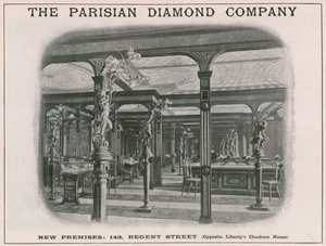 New premises of The Parisian Diamond Company, 143 Regent Street, London by English School