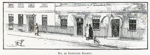 No. 10 Downing Street by English School