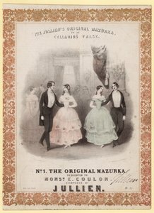 No 1 Julliens Original Mazurka, or the Cellarius Valse by English School