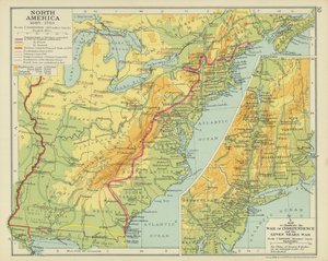 North America 1689-1783 by English School
