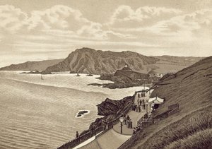 North Devon: Lantern Hill and Hillsboro, East Parade by English School