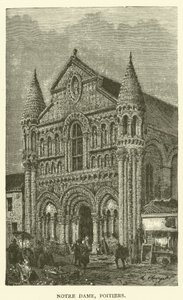 Notre Dame, Poitiers by English School