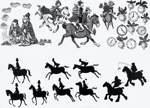 Nursery Rhyme Illustration by English School