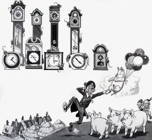 Nursery Rhyme Illustration by English School