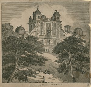 Observatory at Greenwich, London, built by Charles II by English School