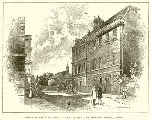 Office of the First Lord of the Treasury, 10, Downing Street, London by English School