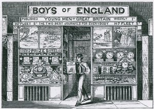 Offices of Edwin J Brett, publisher of Boys of England by English School