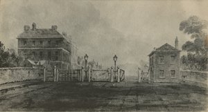 Old Apsley House Before It Was Fronted with Stone by English School