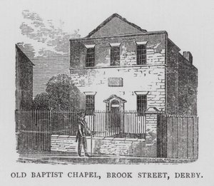 Old Baptist Chapel, Brook Street, Derby by English School