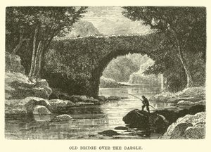 Old Bridge over the Dargle by English School