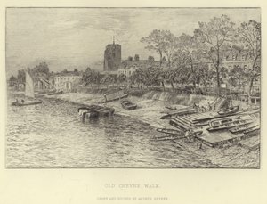 Old Cheyne Walk by English School
