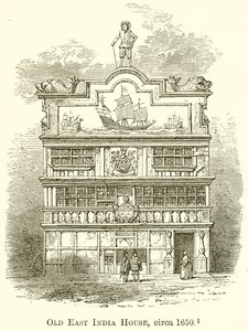 Old East India House, circa 1650 by English School