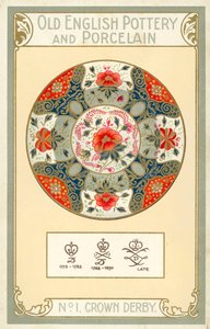 Old English Pottery and Porcelain: Crown Derby by English School