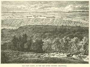 Old Fort Garry, in the Red River Country, Manitoba by English School
