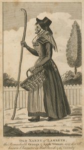 Old Nanny of Lambeth, the Remarkable Orange and Apple Woman by English School