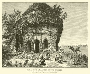 Old Pagoda at Aldeen on the Hooghly