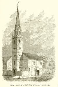 Old South Meeting House, Boston by English School