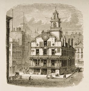 Old State House, Boston, from 