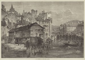 Old Tanneries on the Rhone, Geneva by English School