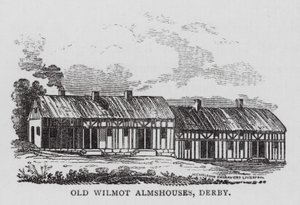 Old Wilmot Almshouses, Derby by English School