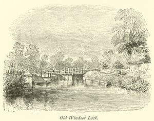 Old Windsor Lock by English School