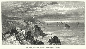 On the Cornish Coast: Pradanack Point